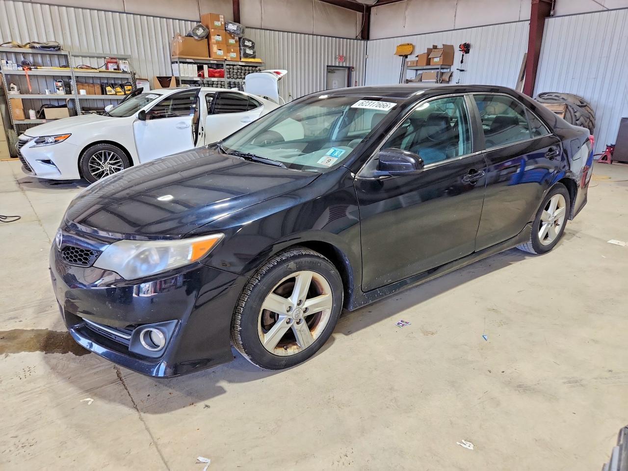 2012 Toyota Camry Se Черный vin: 4T1BF1FK7CU571306