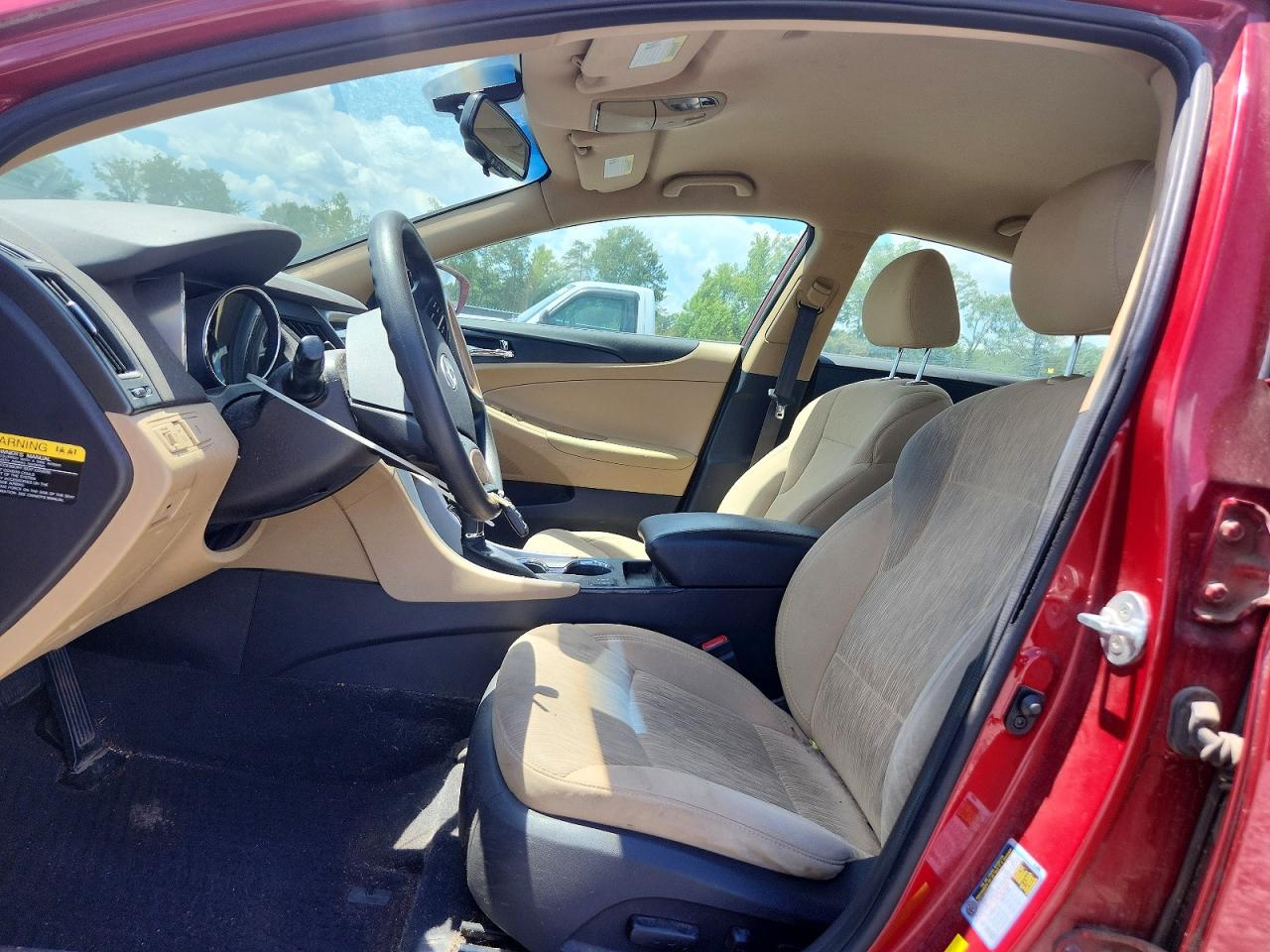 2014 Hyundai Sonata Gls Красный vin: 5NPEB4AC2EH928886