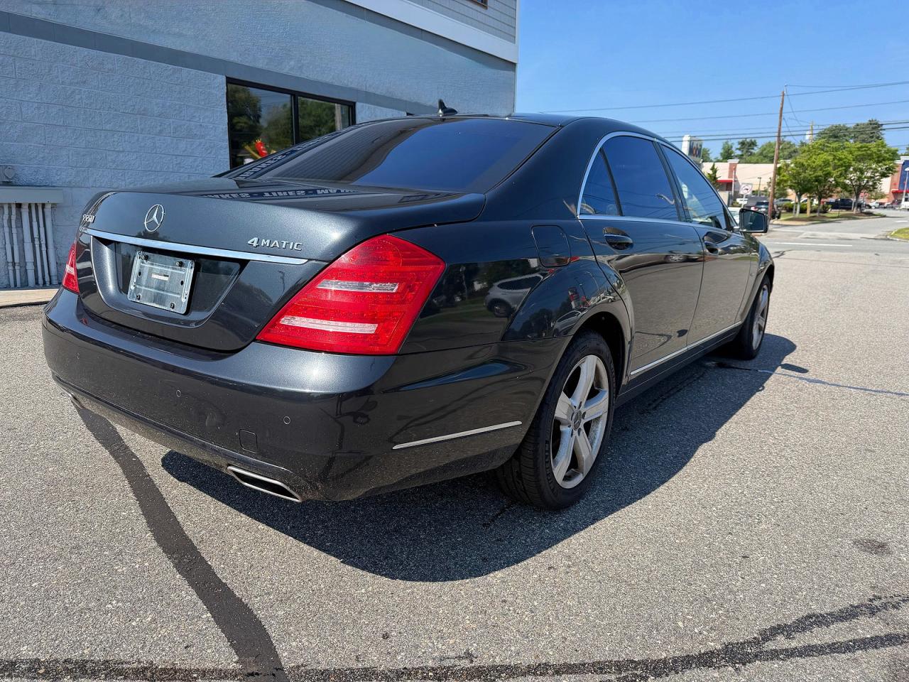 2012 Mercedes-benz S 550 4matic Black vin: WDDNG9EB5CA490925