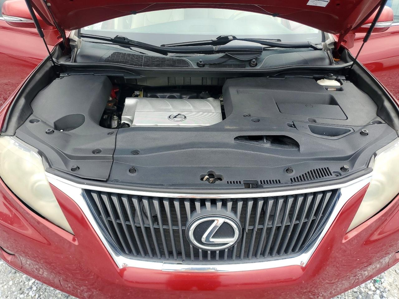 2010 Lexus Rx 350 Red vin: 2T2ZK1BA7AC022934