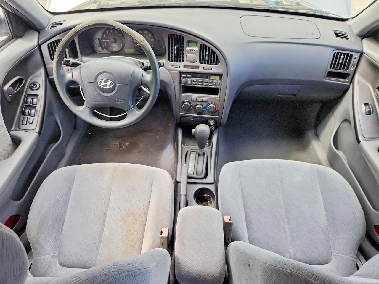2004 Hyundai Elantra Gls Серебряный vin: KMHDN46D94U863894