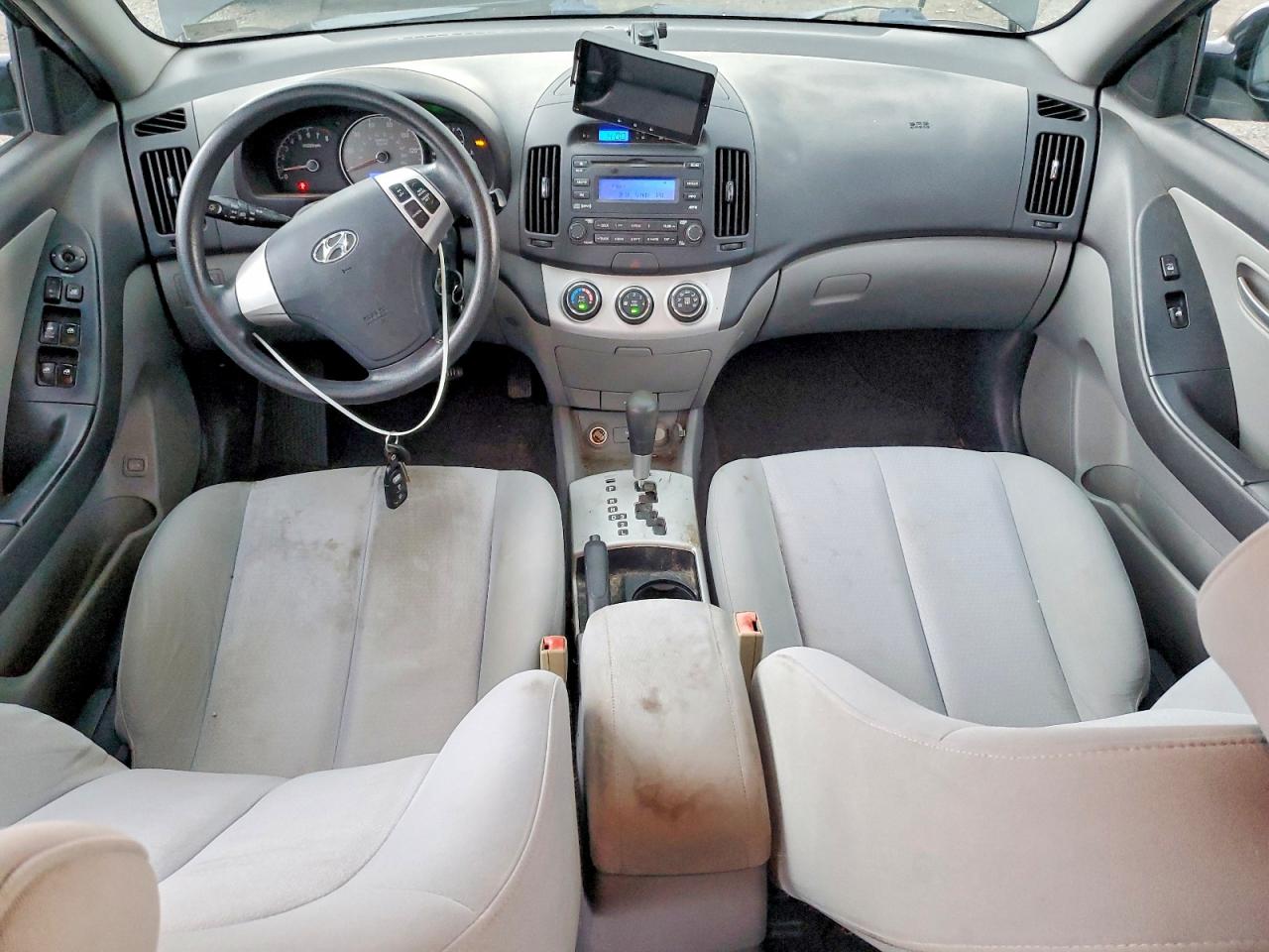 2008 Hyundai Elantra Gls Black vin: KMHDU46D88U566821