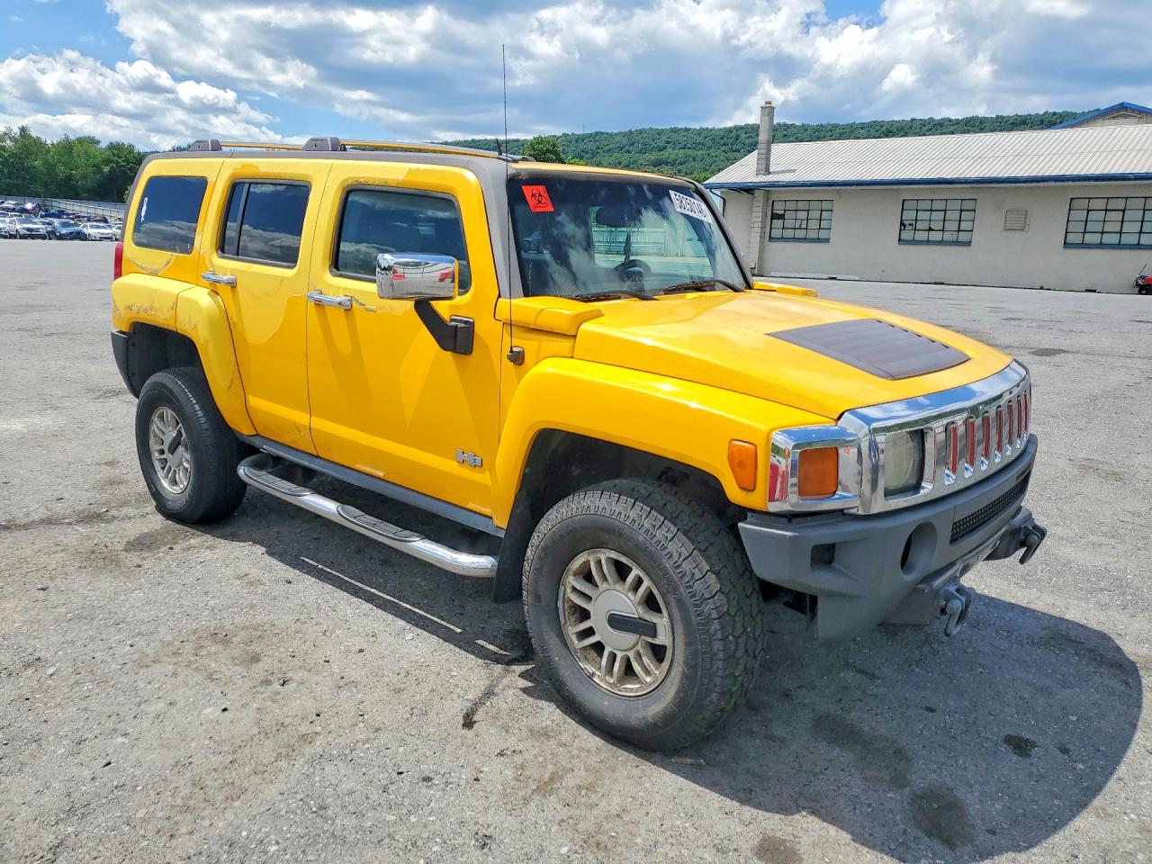2006 Hummer H3 Yellow vin: 5GTDN136068109229