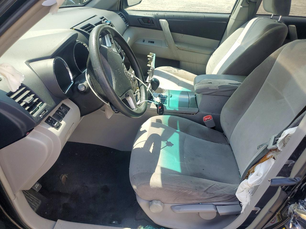 2013 Toyota Highlander Base Черный vin: 5TDZA3EH4DS043358