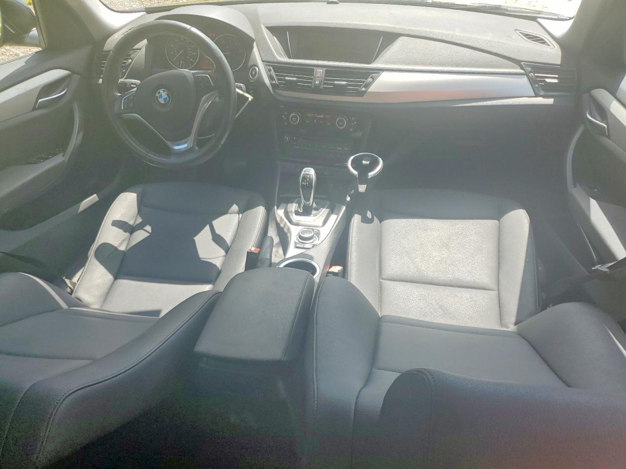 2014 Bmw X1 Sdrive28i Black vin: WBAVM1C51EVW47215