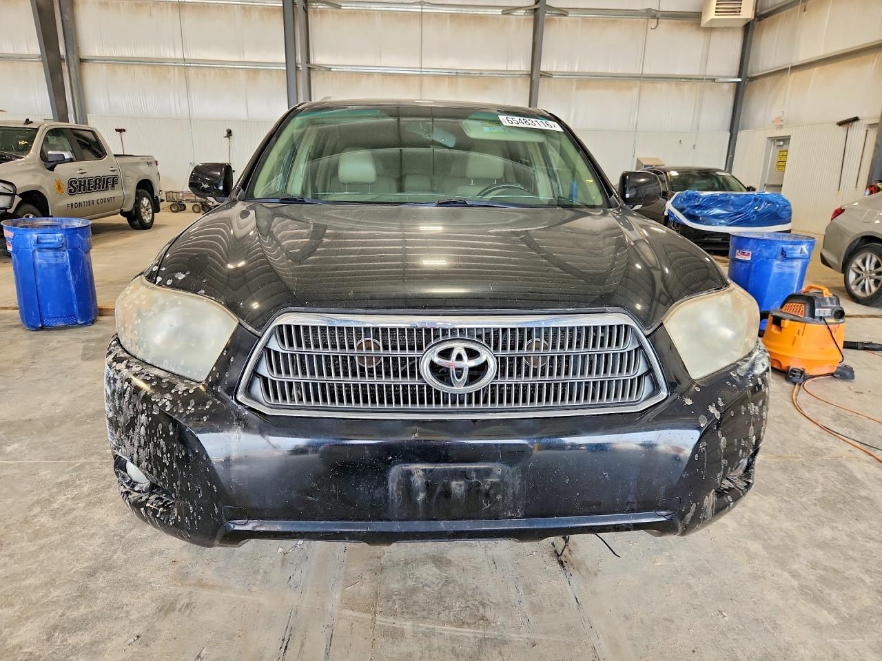 2010 Toyota Highlander Hybrid Limited Black vin: JTEJW3EH4A2040974