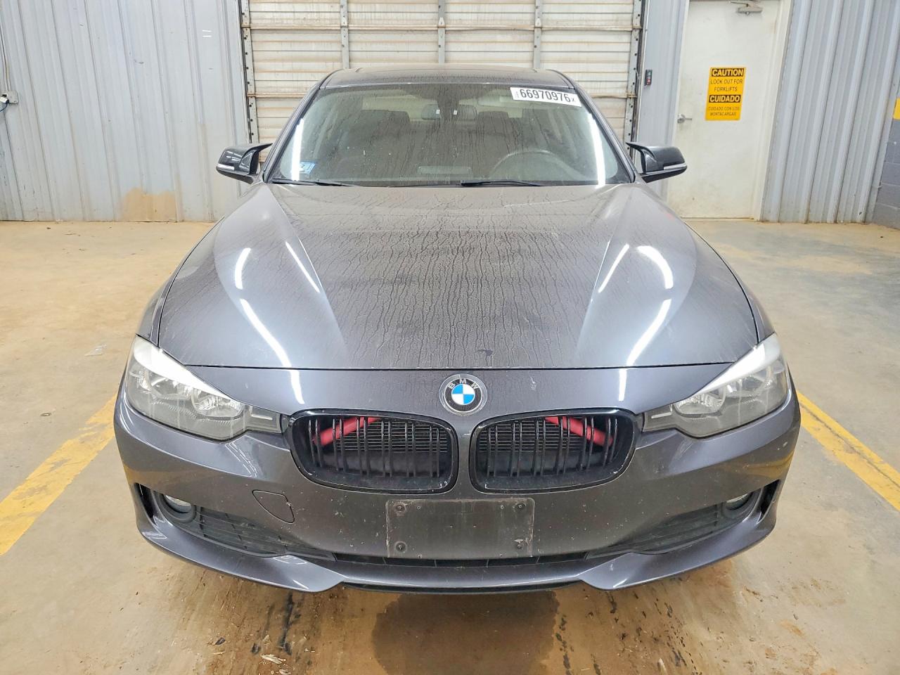 2014 Bmw 320 I Xdrive Gray vin: WBA3C3G50ENS72482