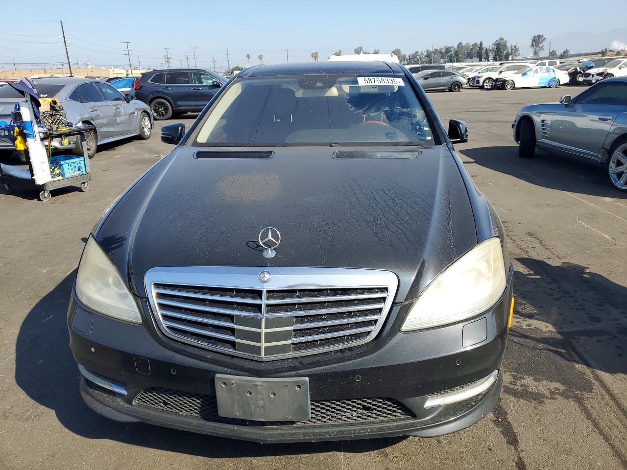 2013 Mercedes-benz S 550 Black vin: WDDNG7DB9DA537588