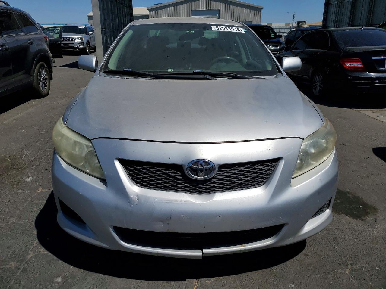2010 Toyota Corolla Le Silver vin: 2T1BU4EE9AC394436