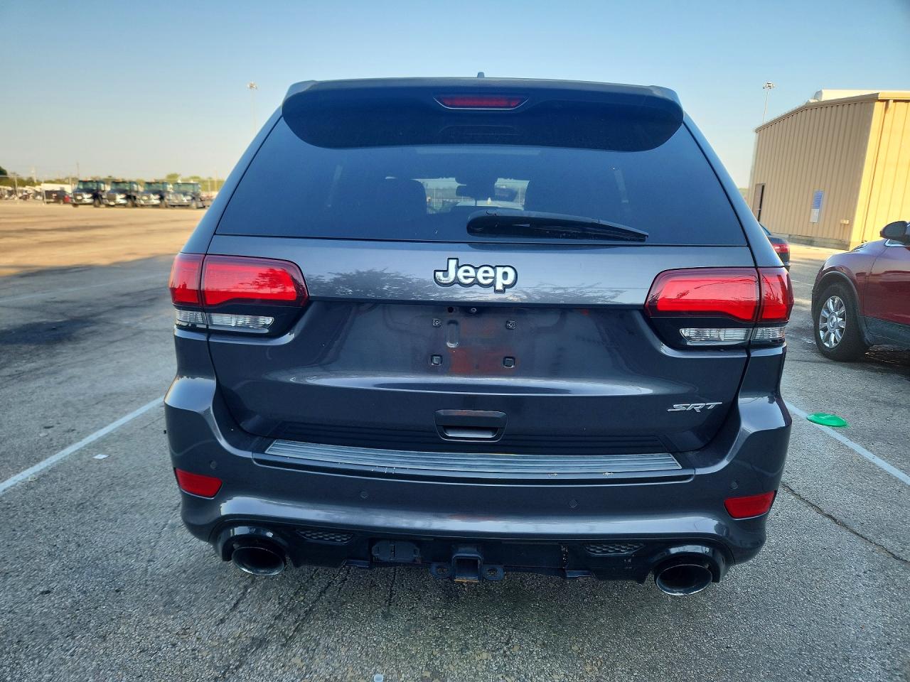 2015 Jeep Grand Cherokee Srt-8 Black vin: 1C4RJFDJ7FC778507