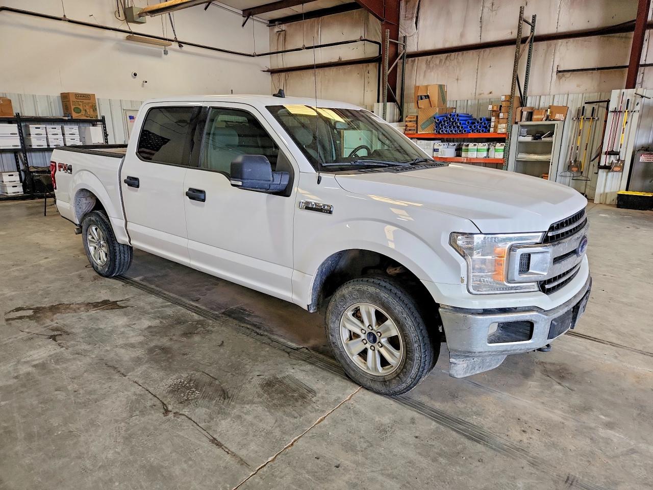 2019 Ford F150 Supercrew Белый vin: 1FTEW1E58KKD65791