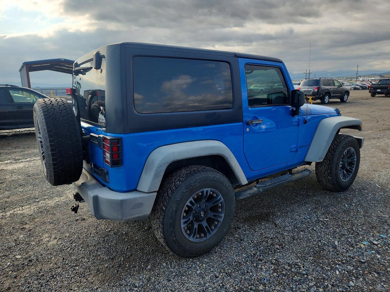 2011 Jeep Wrangler Sport Blue vin: 1J4AA2D13BL548926