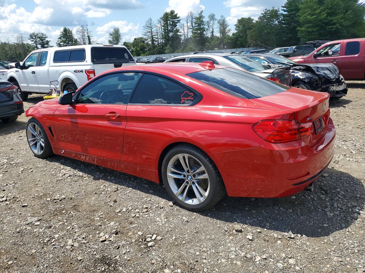 2015 Bmw 435 Xi Red vin: WBA3R5C52FK189199