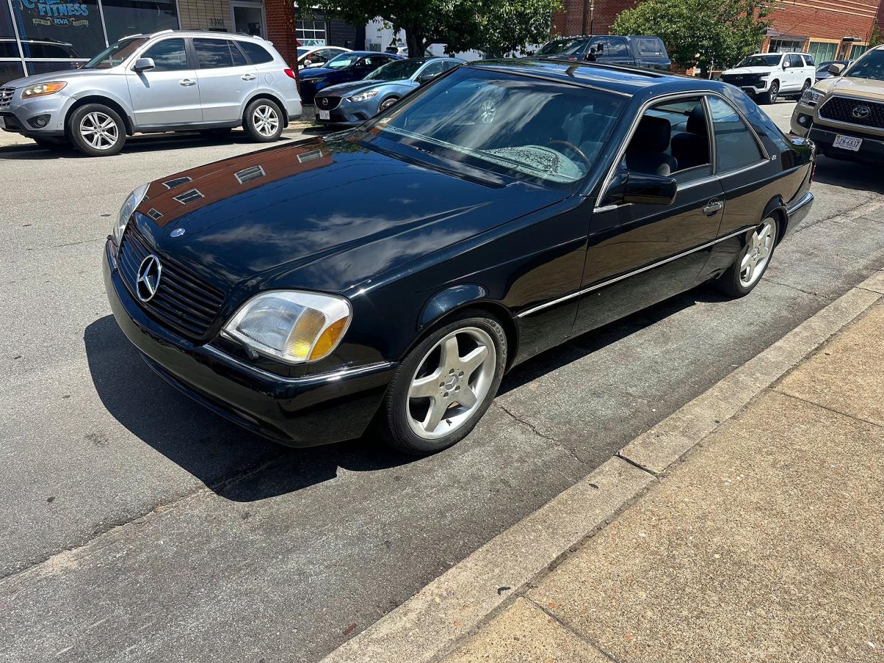 1995 Mercedes-benz S 600 Черный vin: WDBGA76E4SA265278