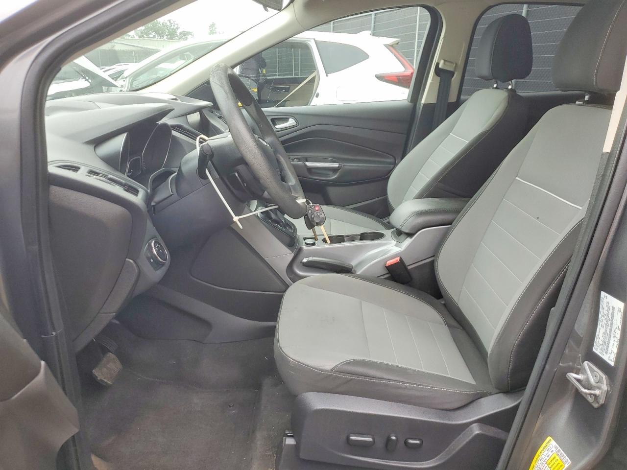2014 Ford Escape Se Gray vin: 1FMCU9GX9EUE05648
