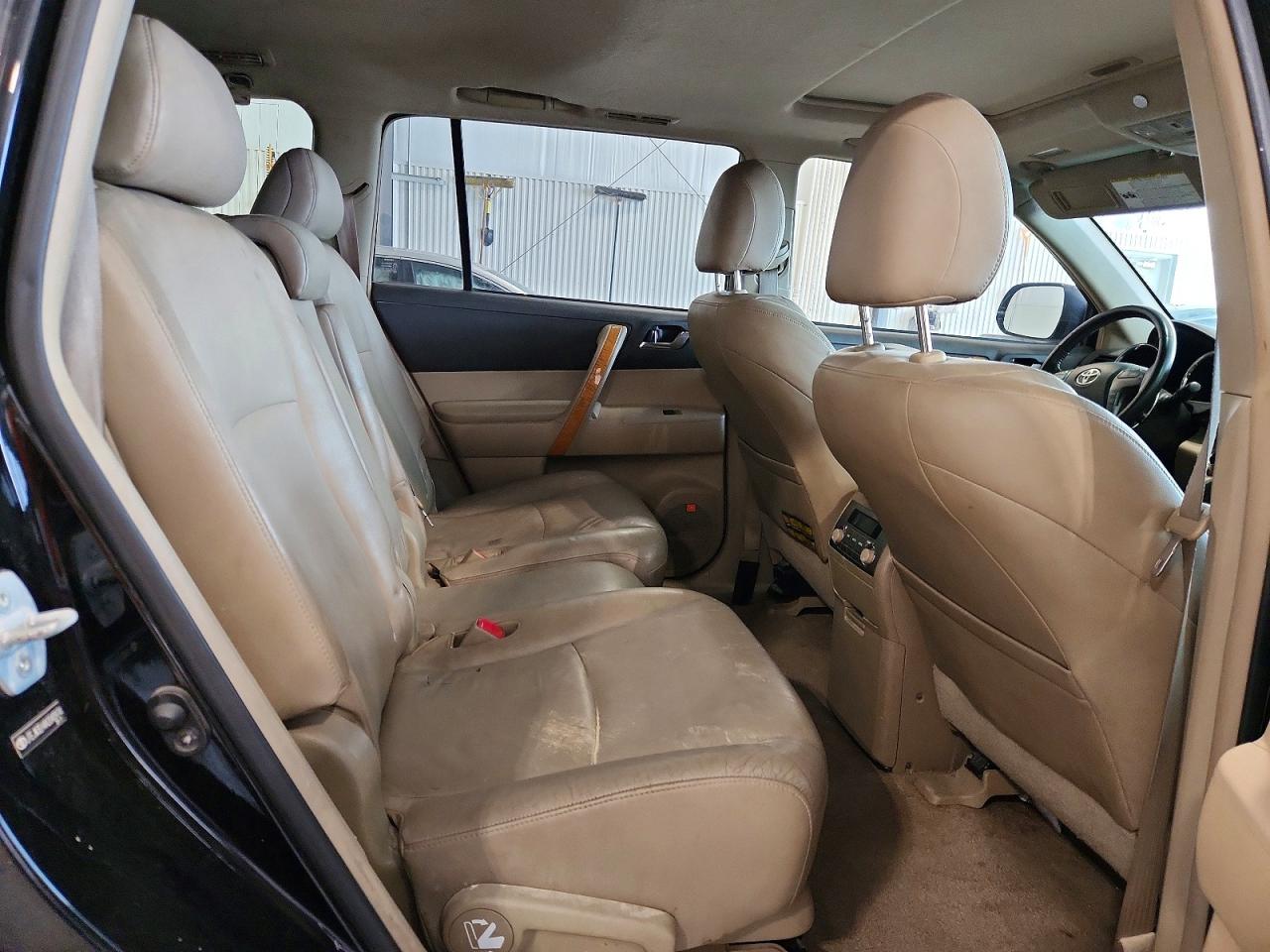 2010 Toyota Highlander Hybrid Limited Black vin: JTEJW3EH4A2040974