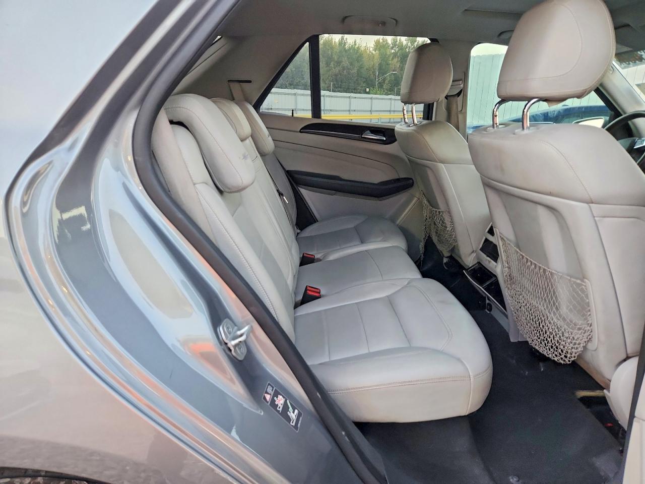 2012 Mercedes-benz Ml 350 4matic Gray vin: 4JGDA5HB2CA016454