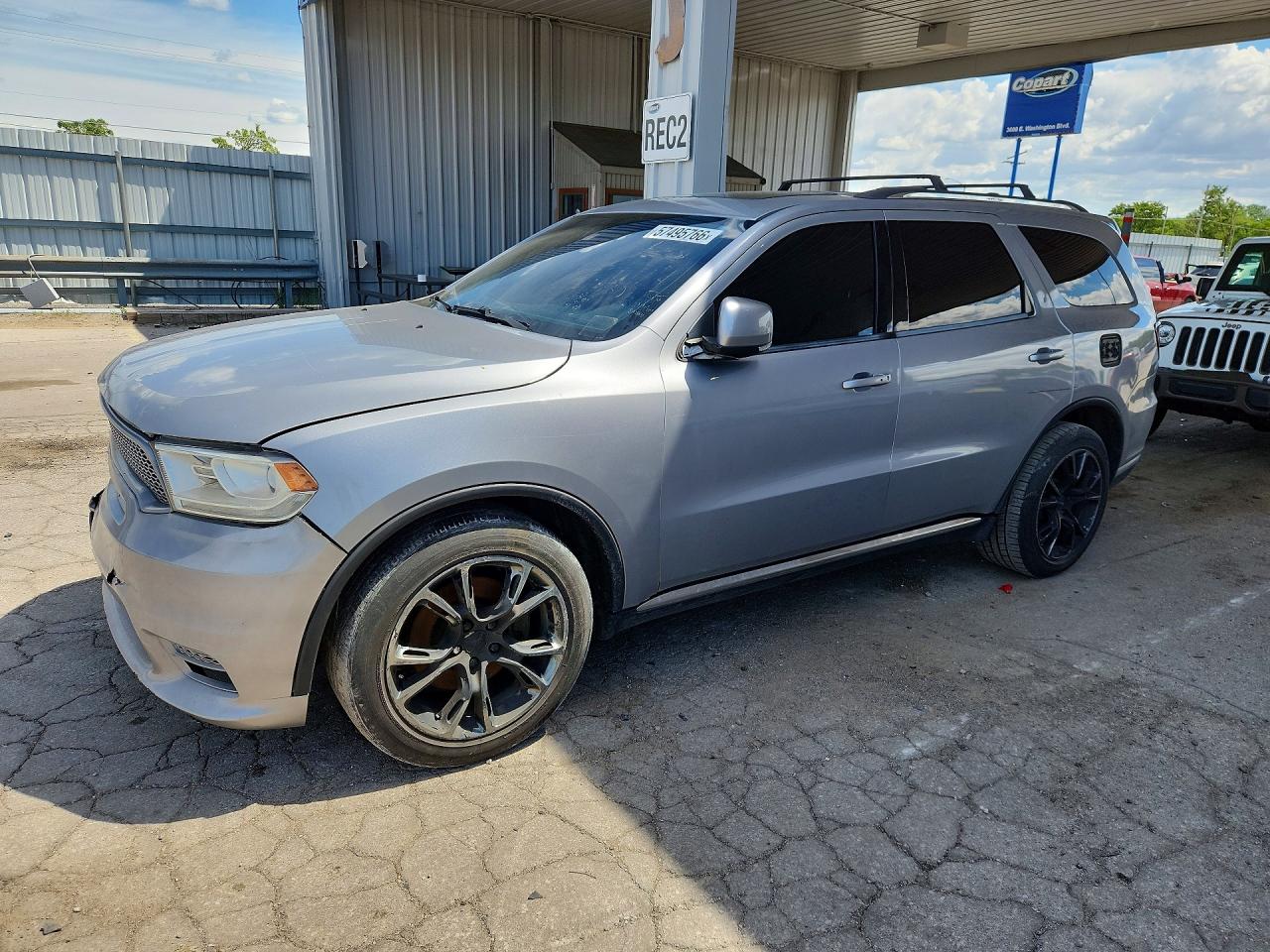 2014 Dodge Durango Limited Silver vin: 1C4SDHDT3EC411172