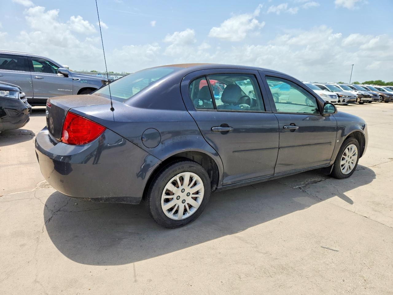 2009 Chevrolet Cobalt Ls Charcoal vin: 1G1AS58H597102493