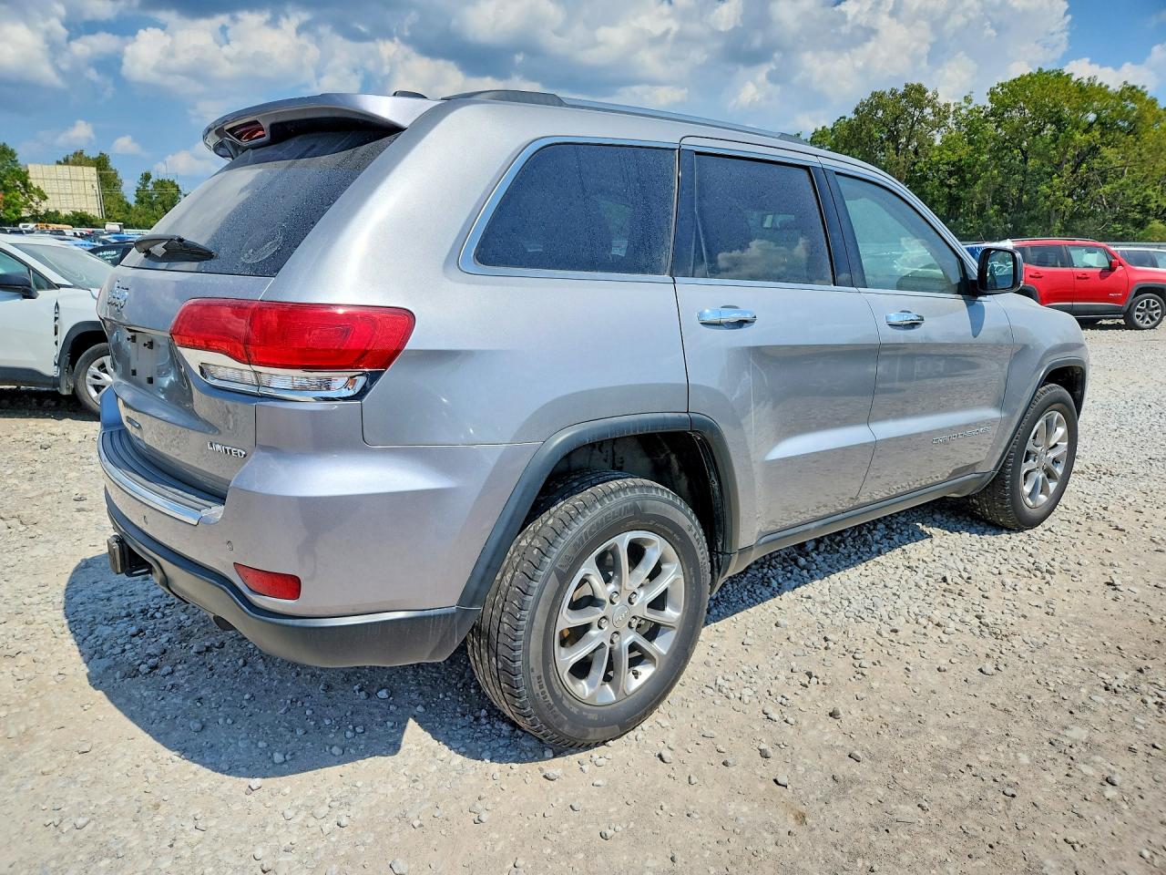 2015 Jeep Grand Cherokee Limited Silver vin: 1C4RJFBG3FC604635