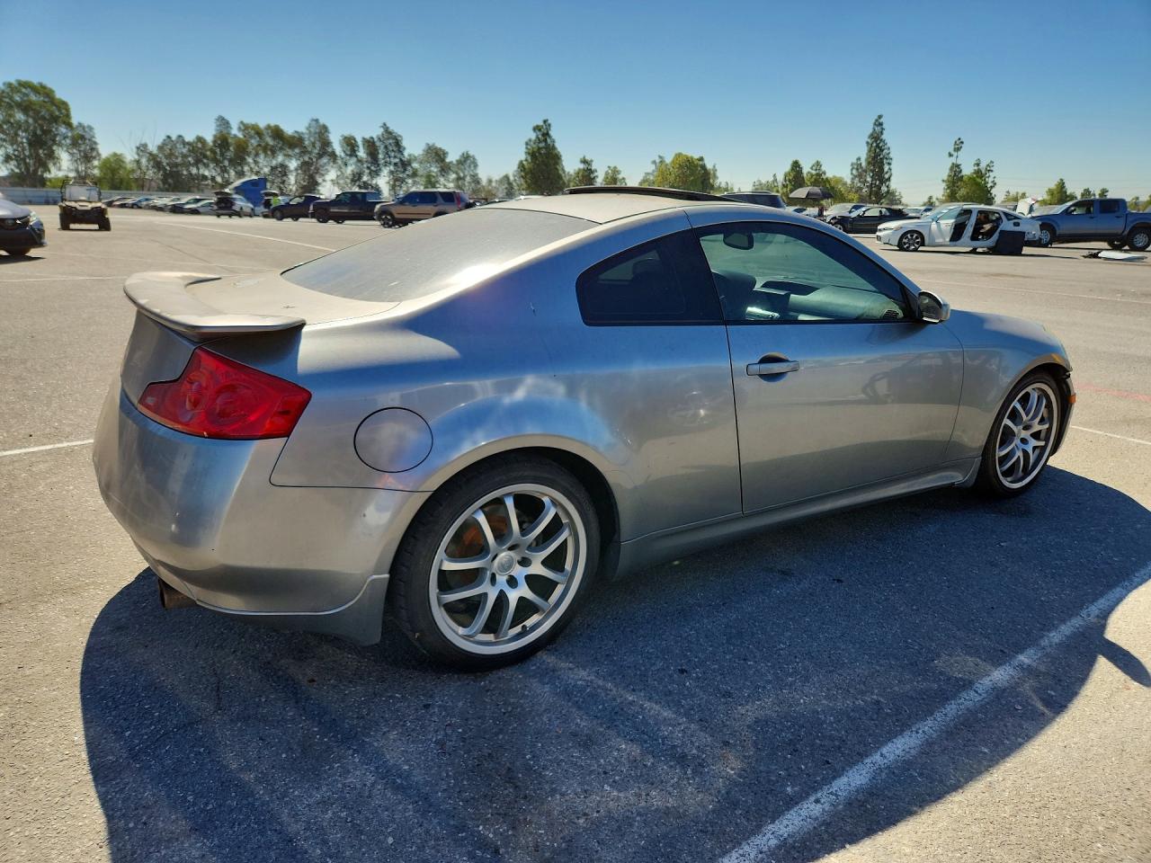 2006 Infiniti G35 Base Gray vin: JNKCV54E16M722109