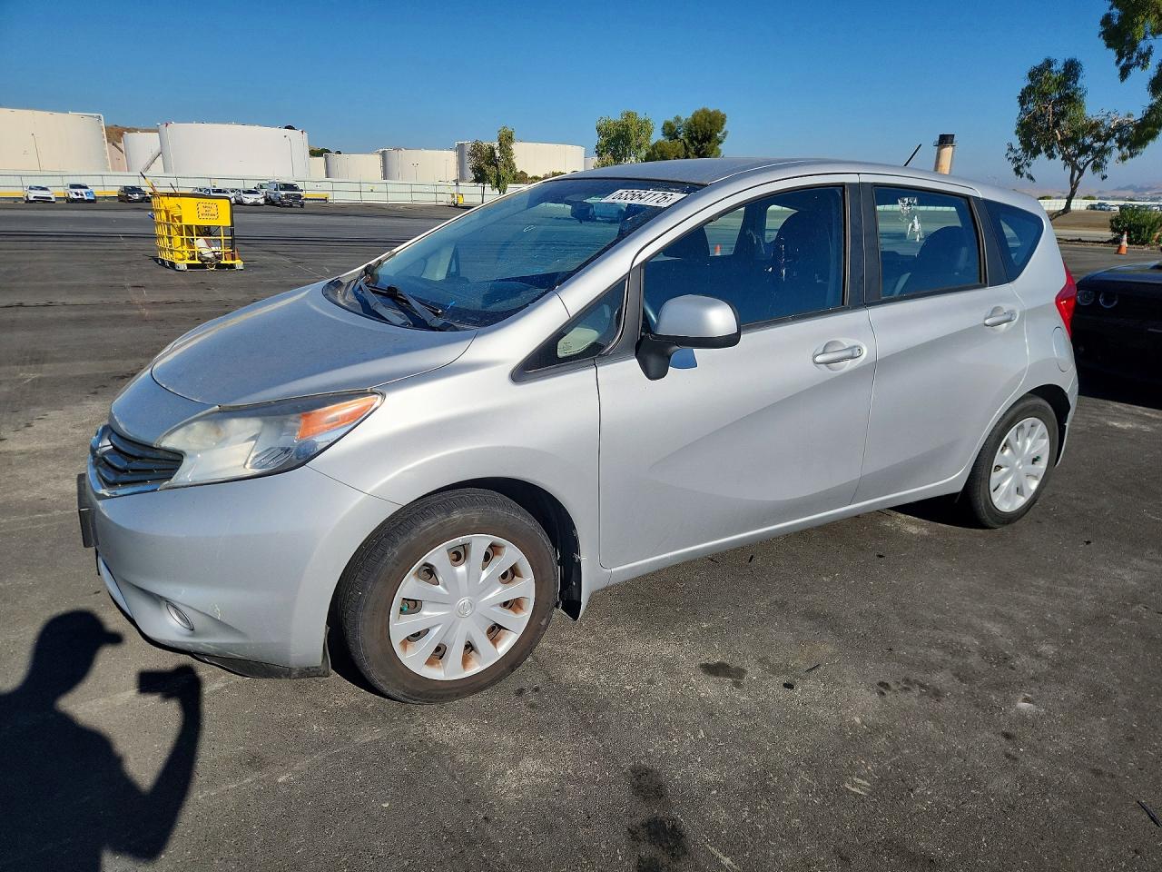 2014 Nissan Versa Note Sv Silver vin: 3N1CE2CP5EL386270