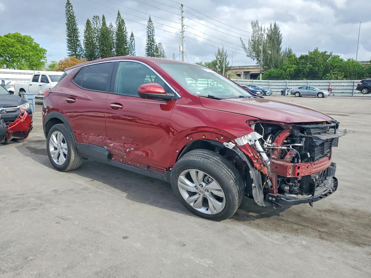 2025 Buick Encore Gx Preferred Red vin: KL4AMBSPXSB030414