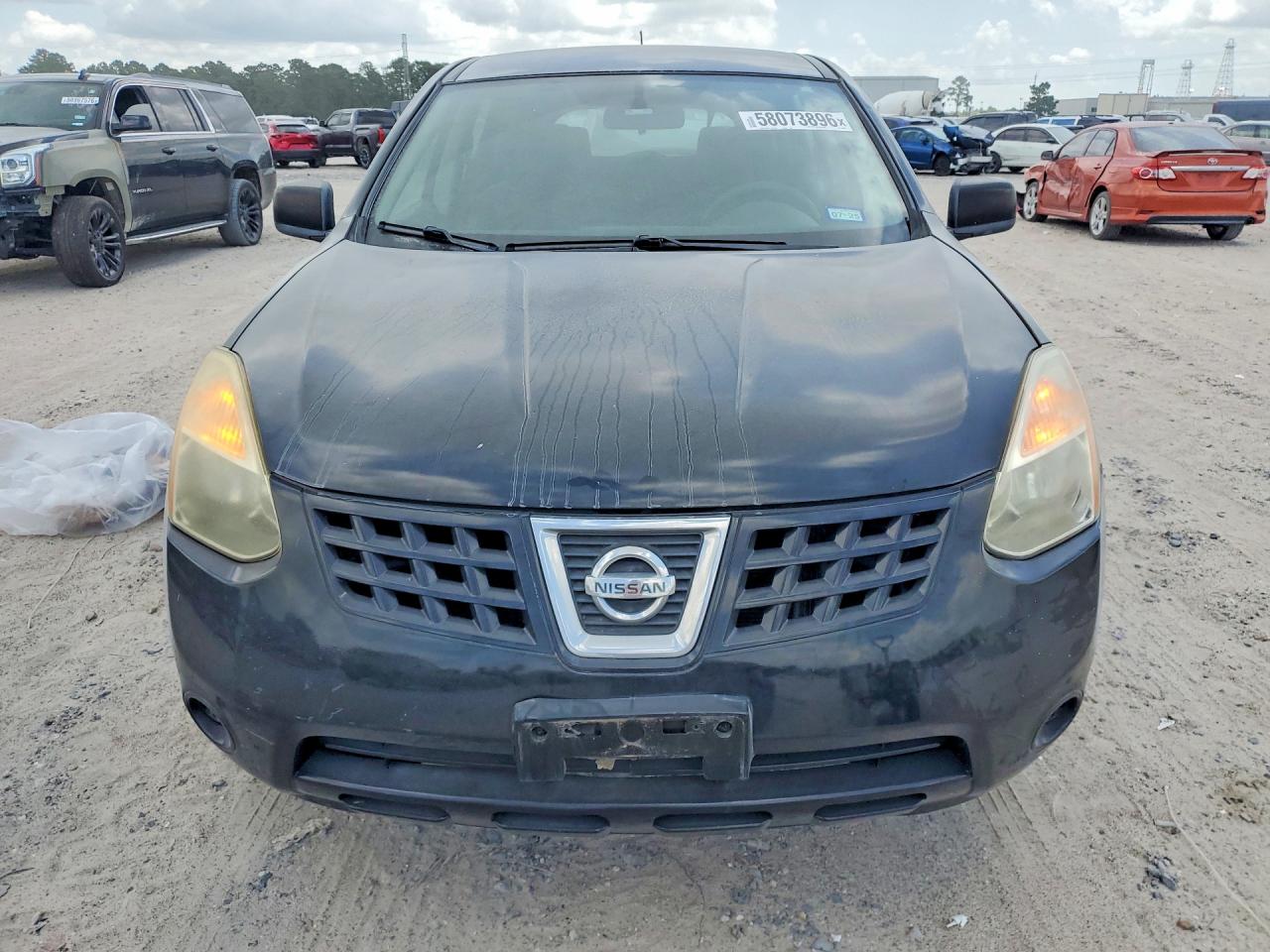 2009 Nissan Rogue S Black vin: JN8AS58V79W449010