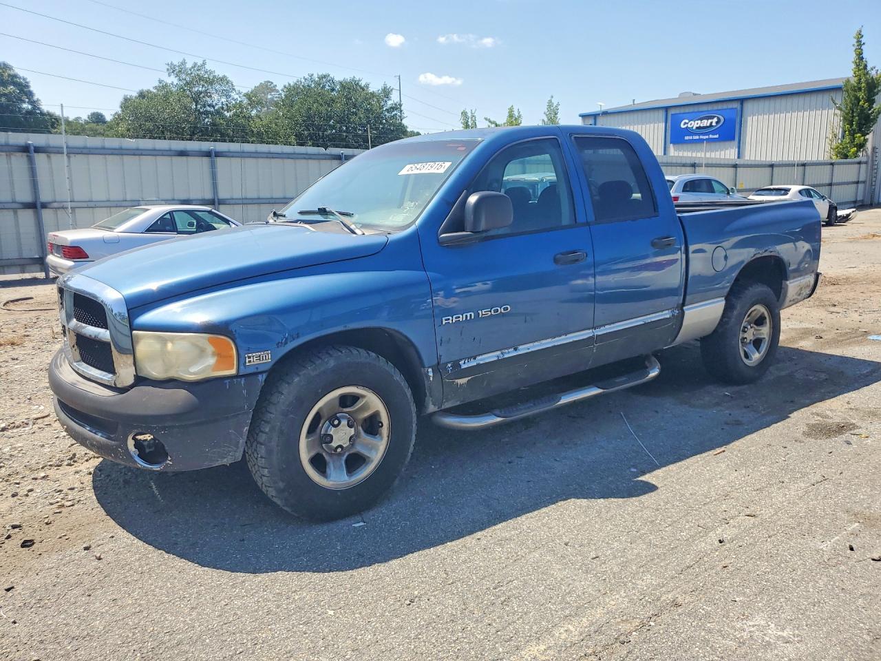 2004 Dodge Ram 1500 St Blue vin: 1D7HA18D24S581482