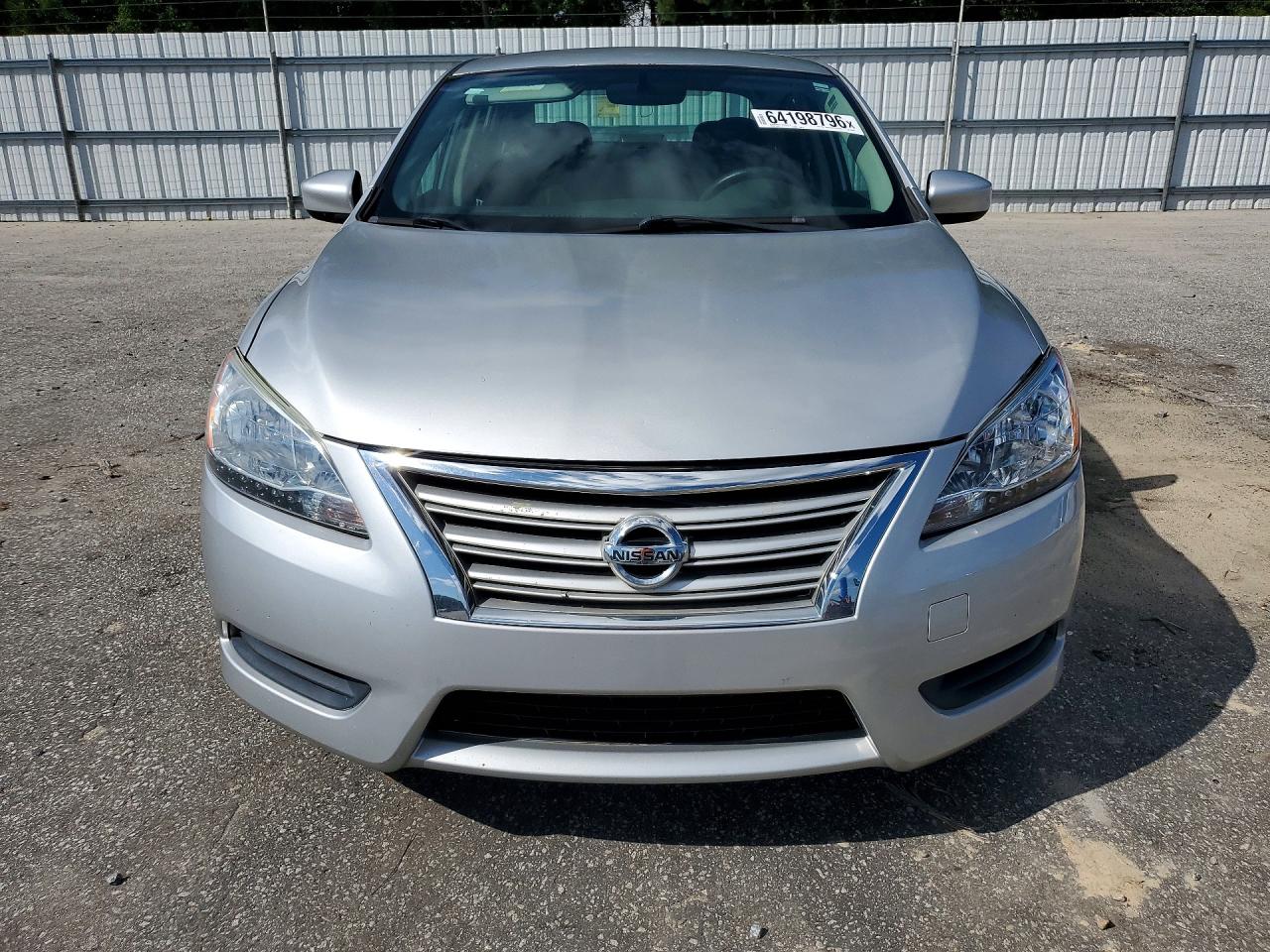 2014 Nissan Sentra S Silver vin: 3N1AB7AP6EY310494