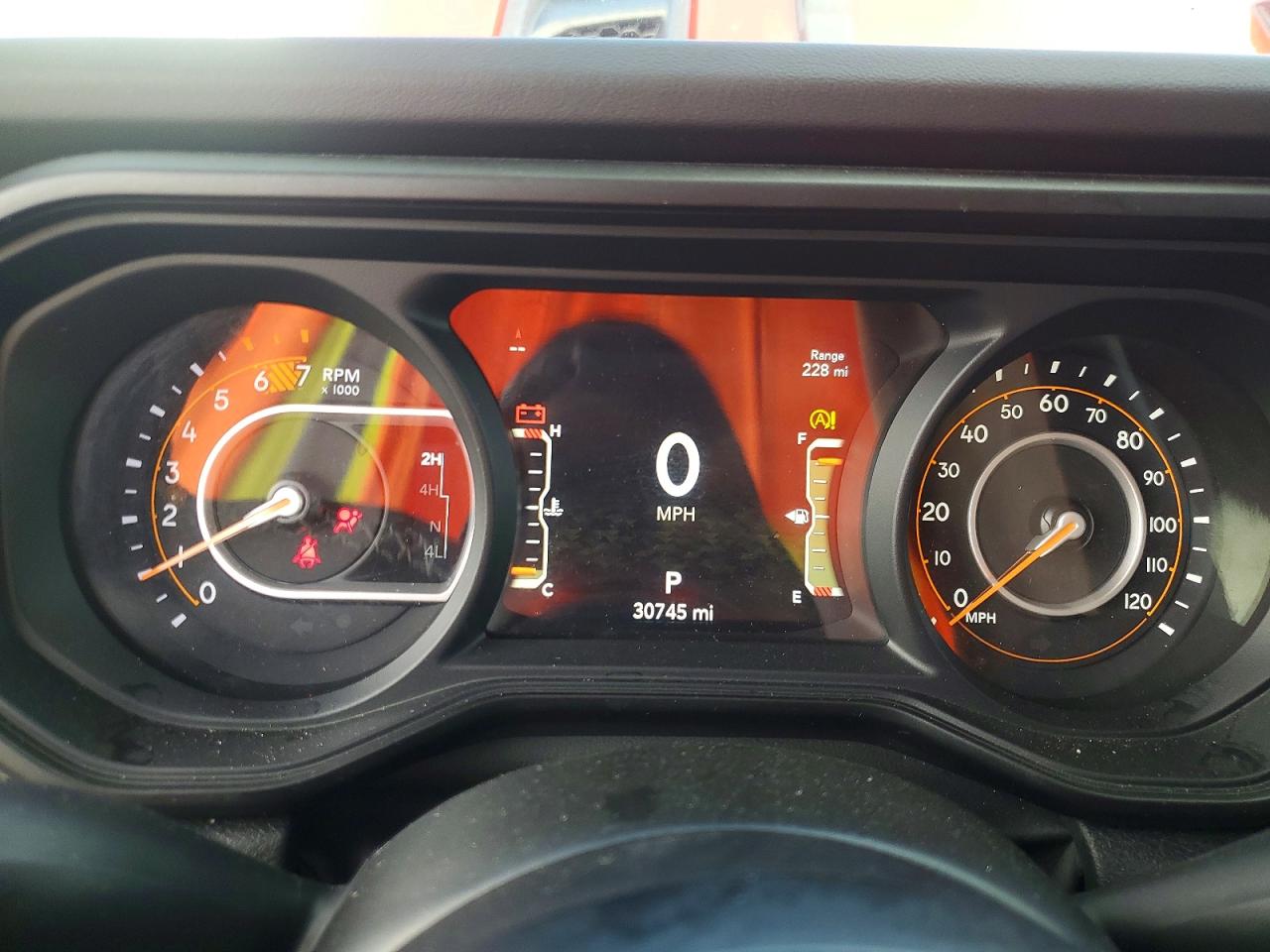 2025 Jeep Wrangler Rubicon Red vin: 1C4PJXFNXSW521461