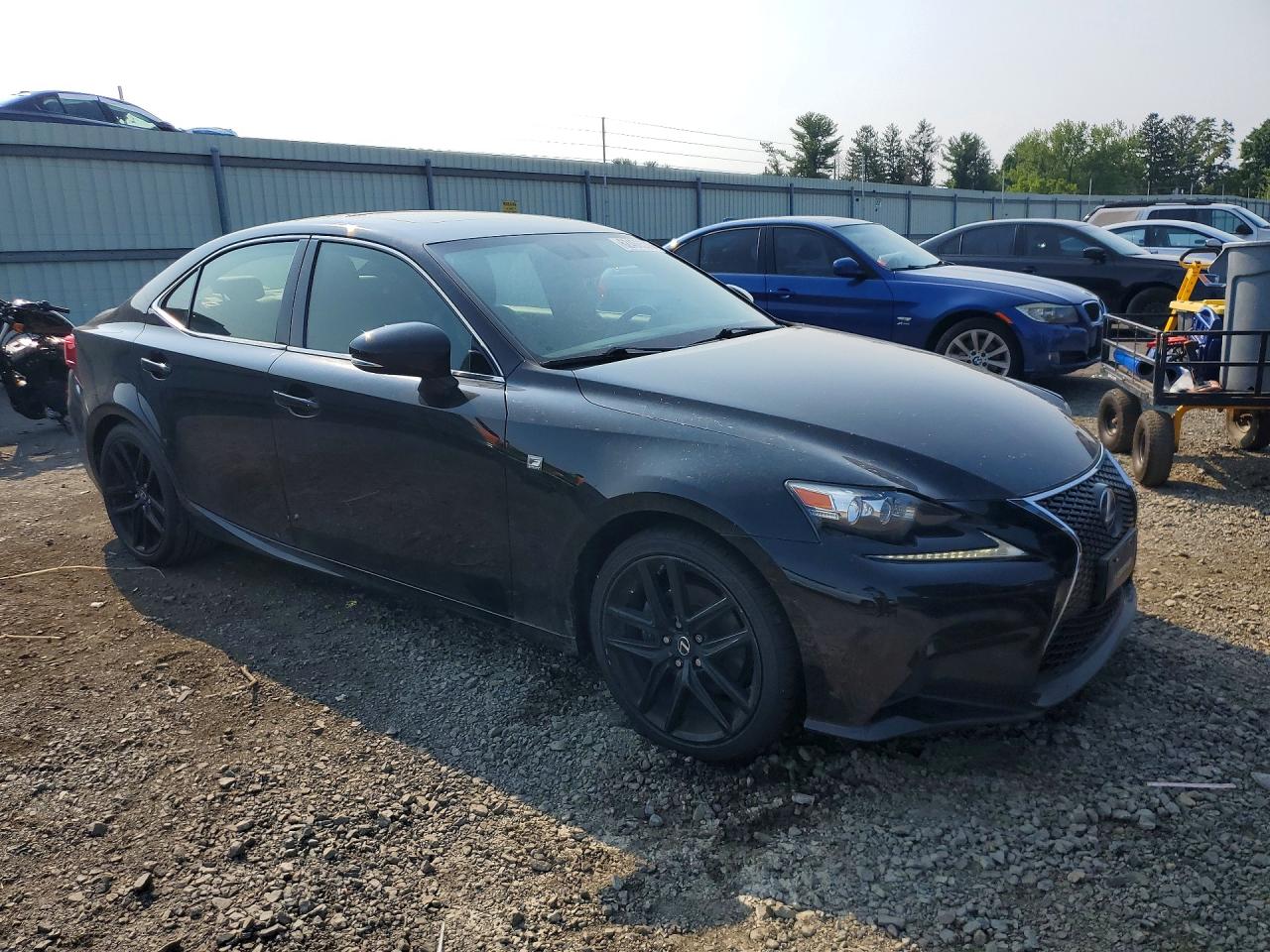 2015 Lexus Is 250 Черный vin: JTHCF1D24F5024888