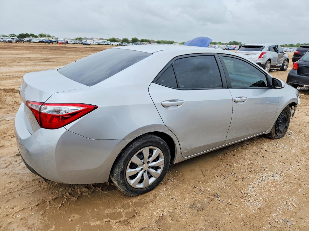 2015 Toyota Corolla Le Gray vin: 5YFBURHEXFP297505