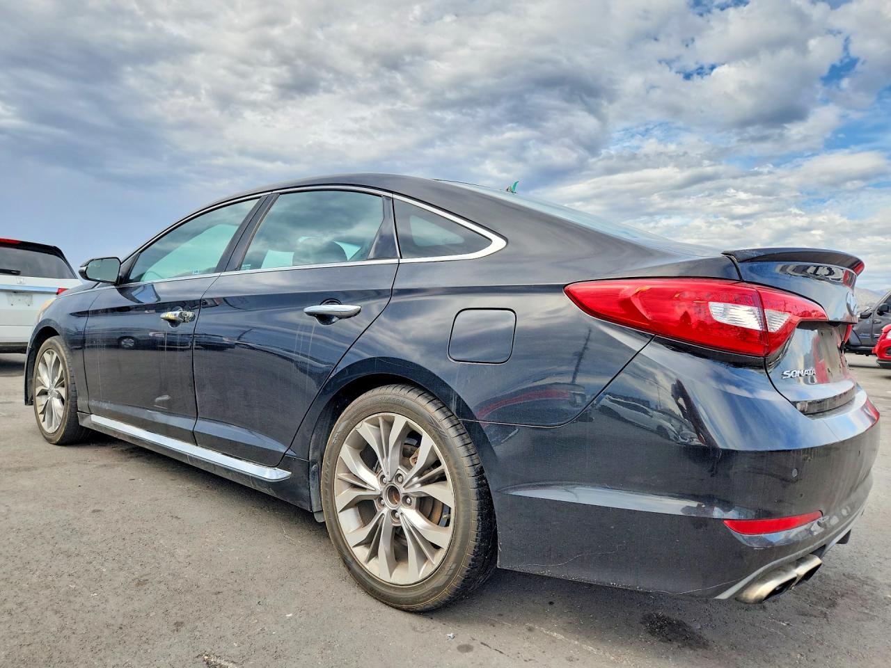 2015 Hyundai Sonata Limited 2.0t Black vin: 5NPE34AB5FH123454