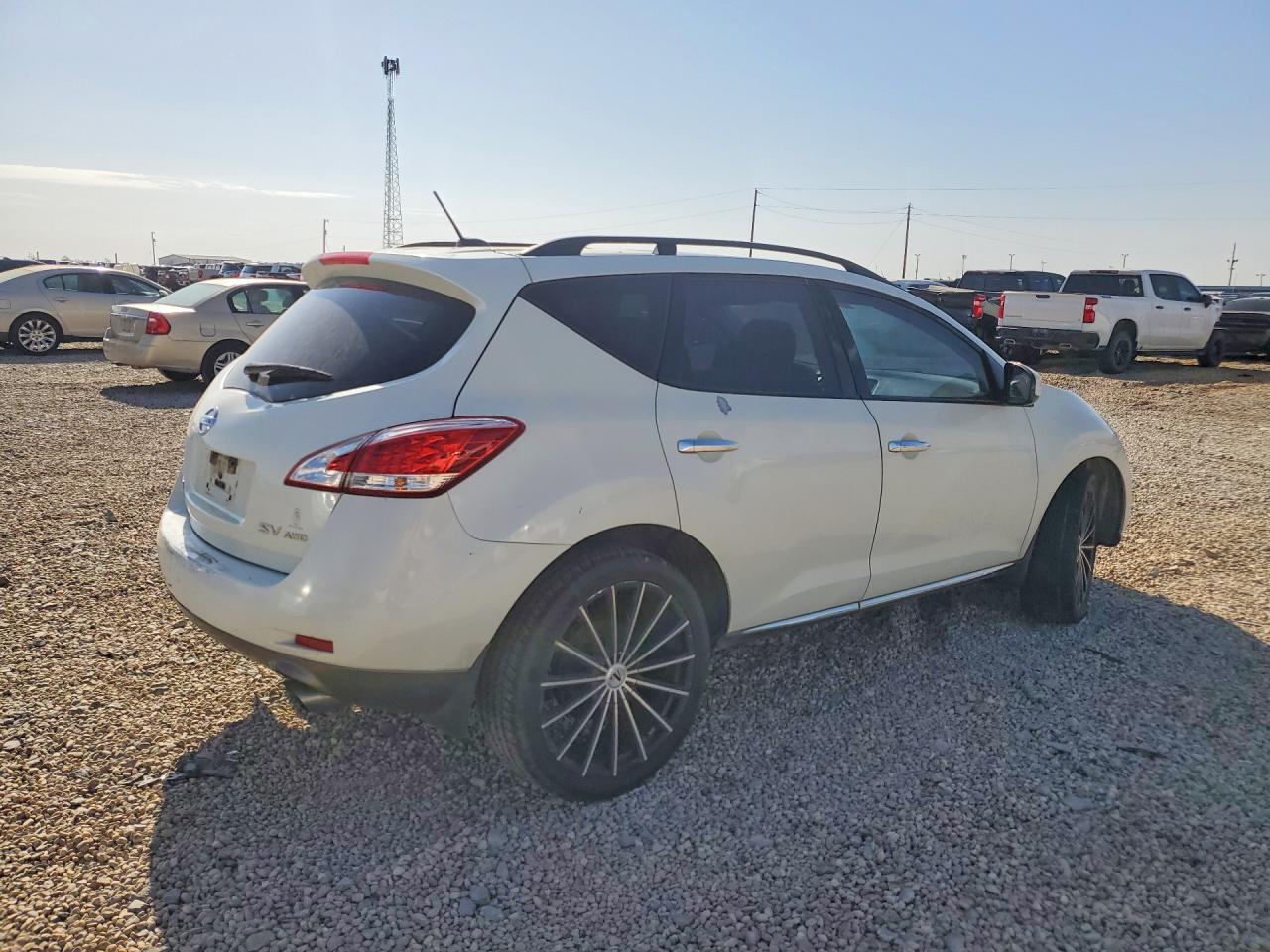 2011 Nissan Murano S Белый vin: JN8AZ1MW5BW154710