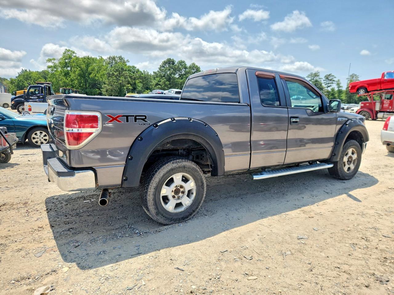 2010 Ford F150 Super Cab Gray vin: 1FTFX1EVXAFB63608