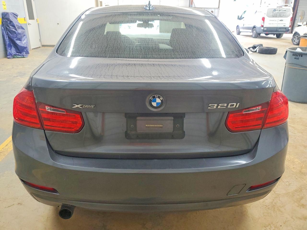 2014 Bmw 320 I Xdrive Gray vin: WBA3C3G50ENS72482
