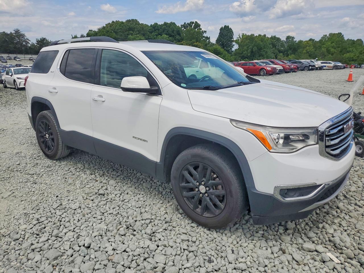 2018 Gmc Acadia Slt-1 White vin: 1GKKNMLS9JZ146073