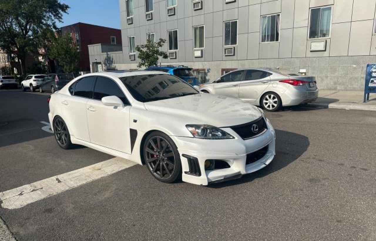 2008 Lexus Is-f White vin: JTHBP262485000699