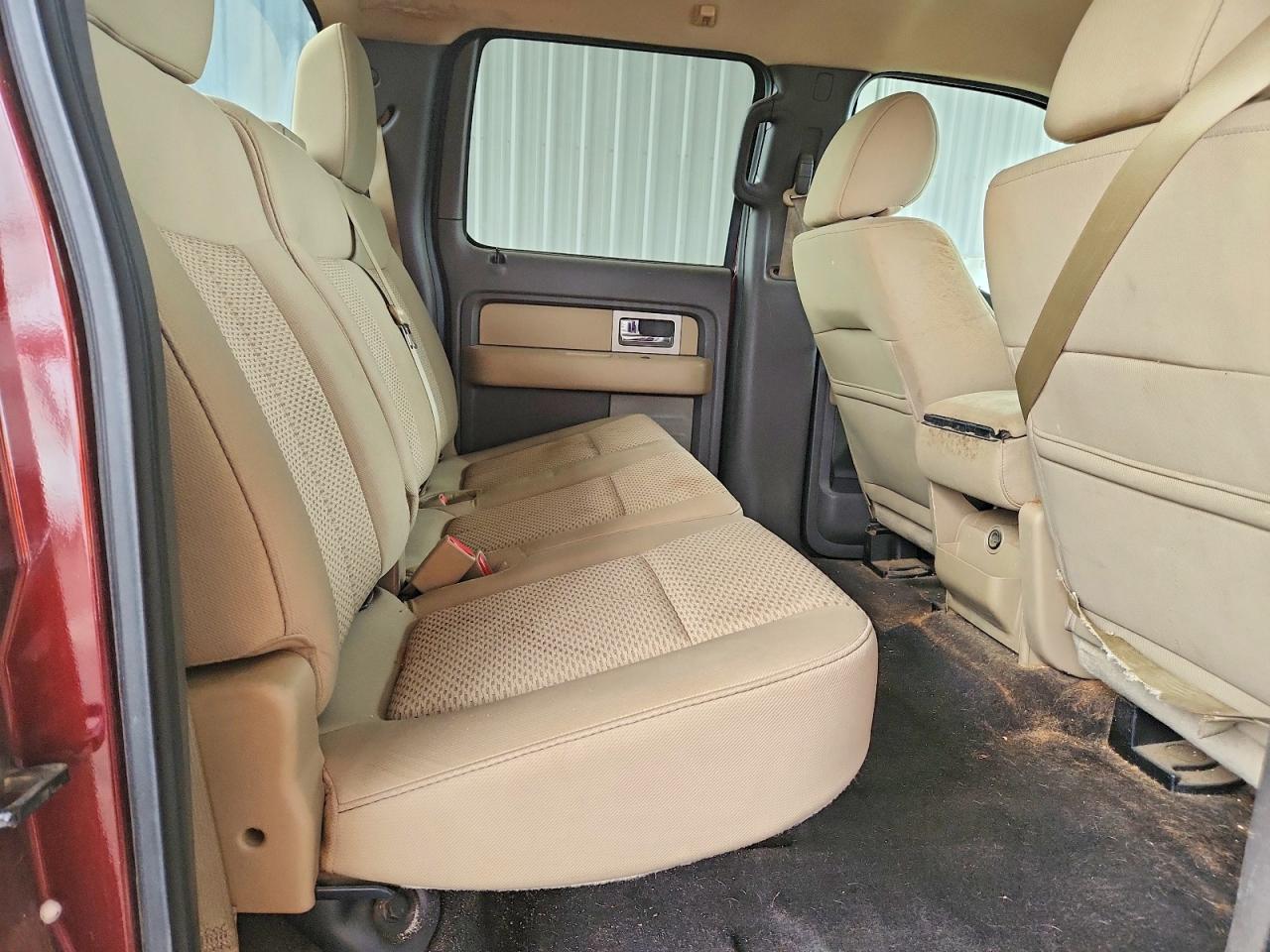 2010 Ford F150 Supercrew Maroon vin: 1FTFW1EV7AFC12380