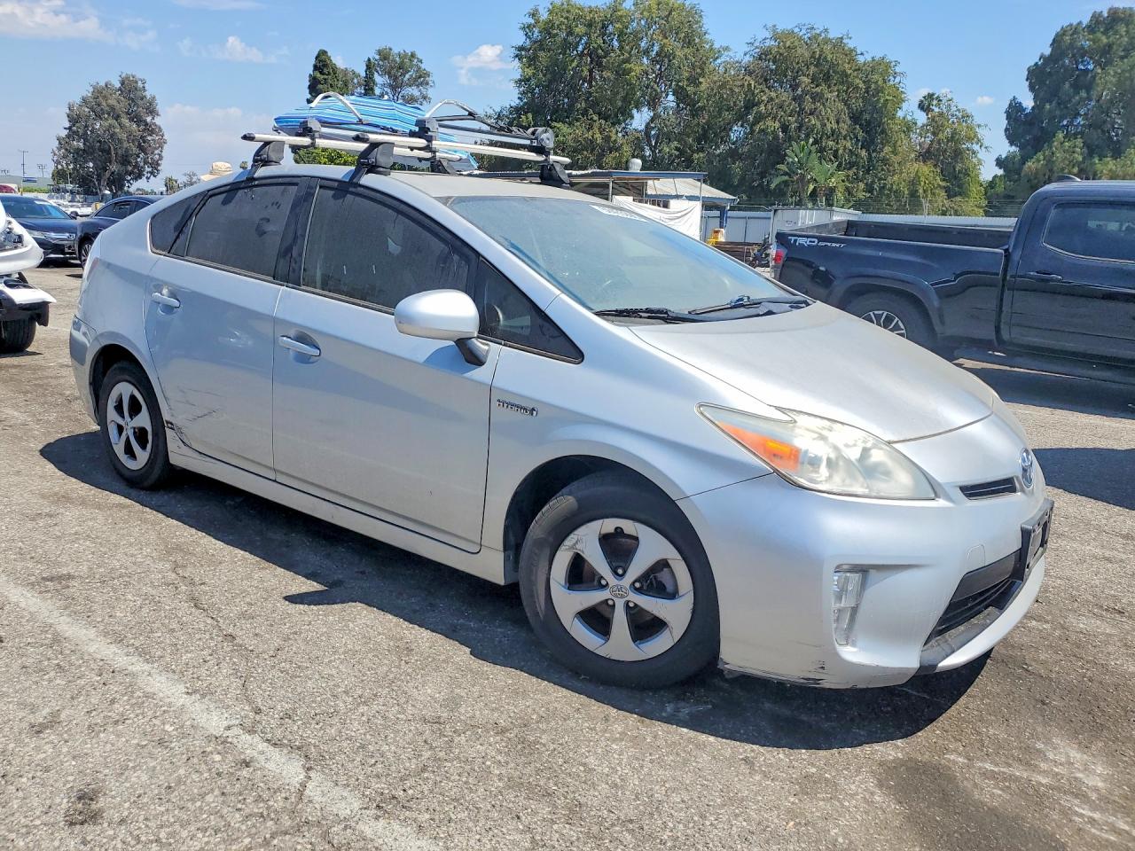 2012 Toyota Prius Three Silver vin: JTDKN3DU7C1506397