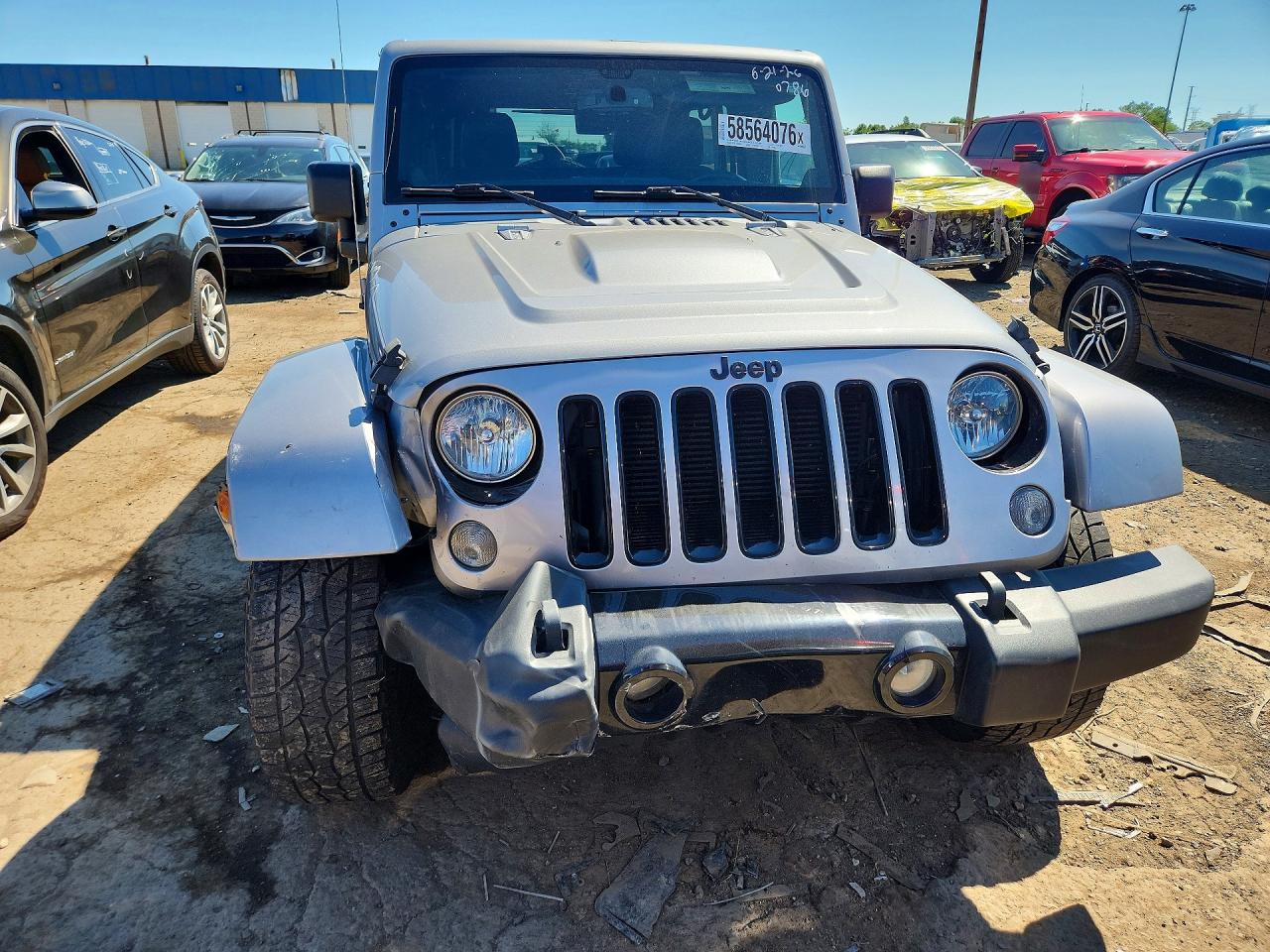 2014 Jeep Wrangler Unlimited Sahara Серебряный vin: 1C4HJWEG3EL170786
