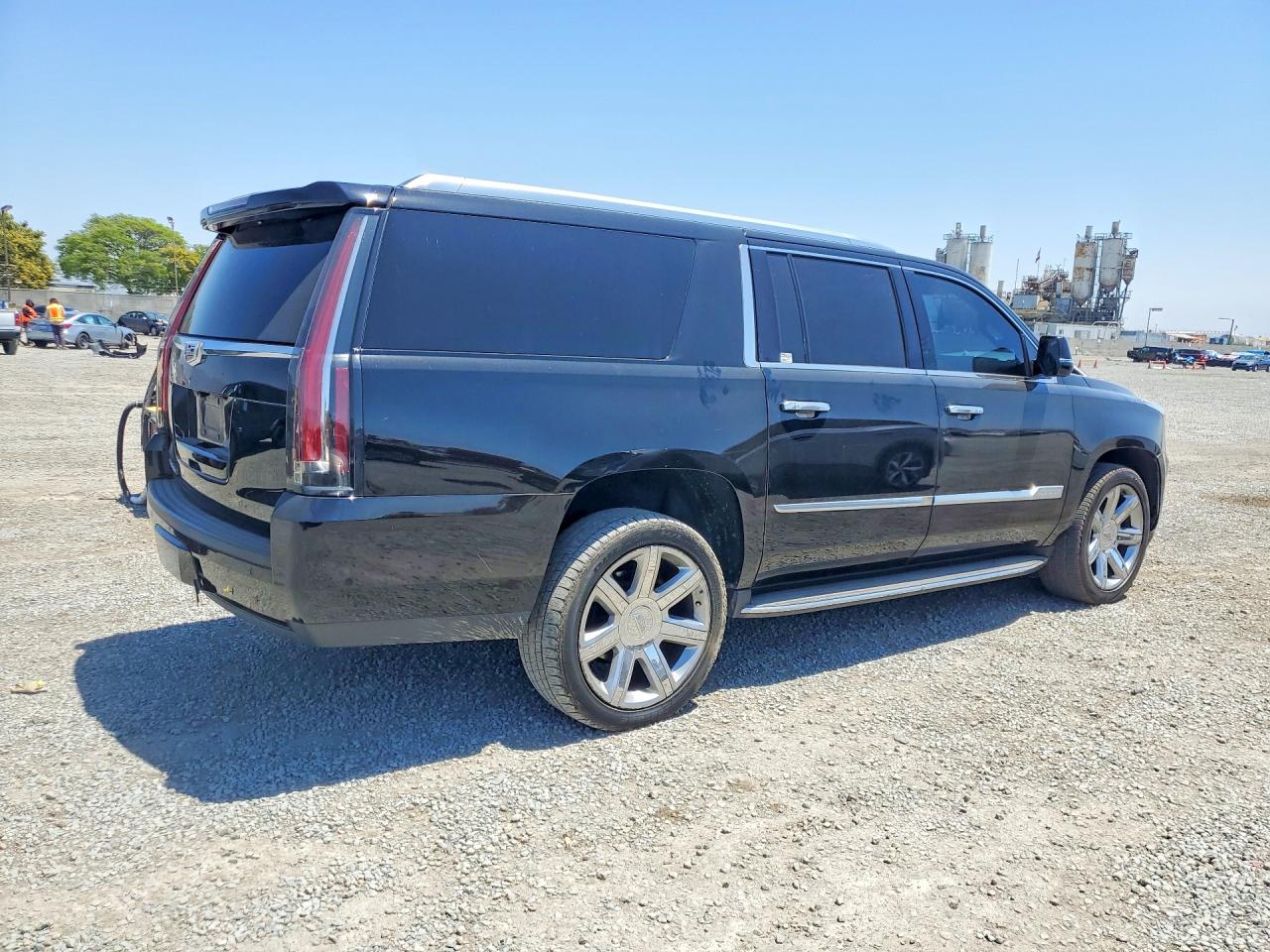 2020 Cadillac Escalade Esv Luxury Black vin: 1GYS3HKJ3LR145760