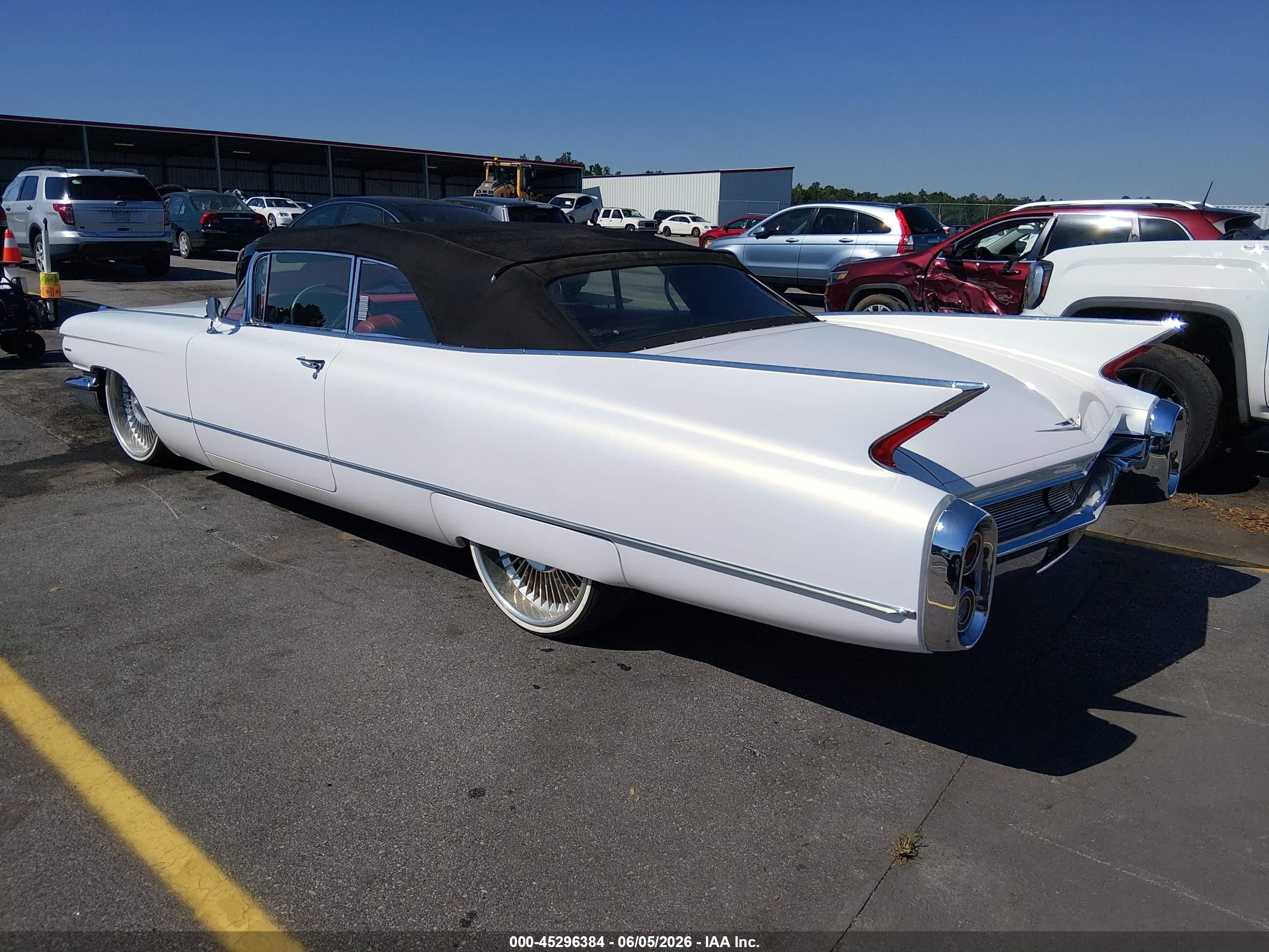 1970 Cadillac Deville White vin: 60F123481