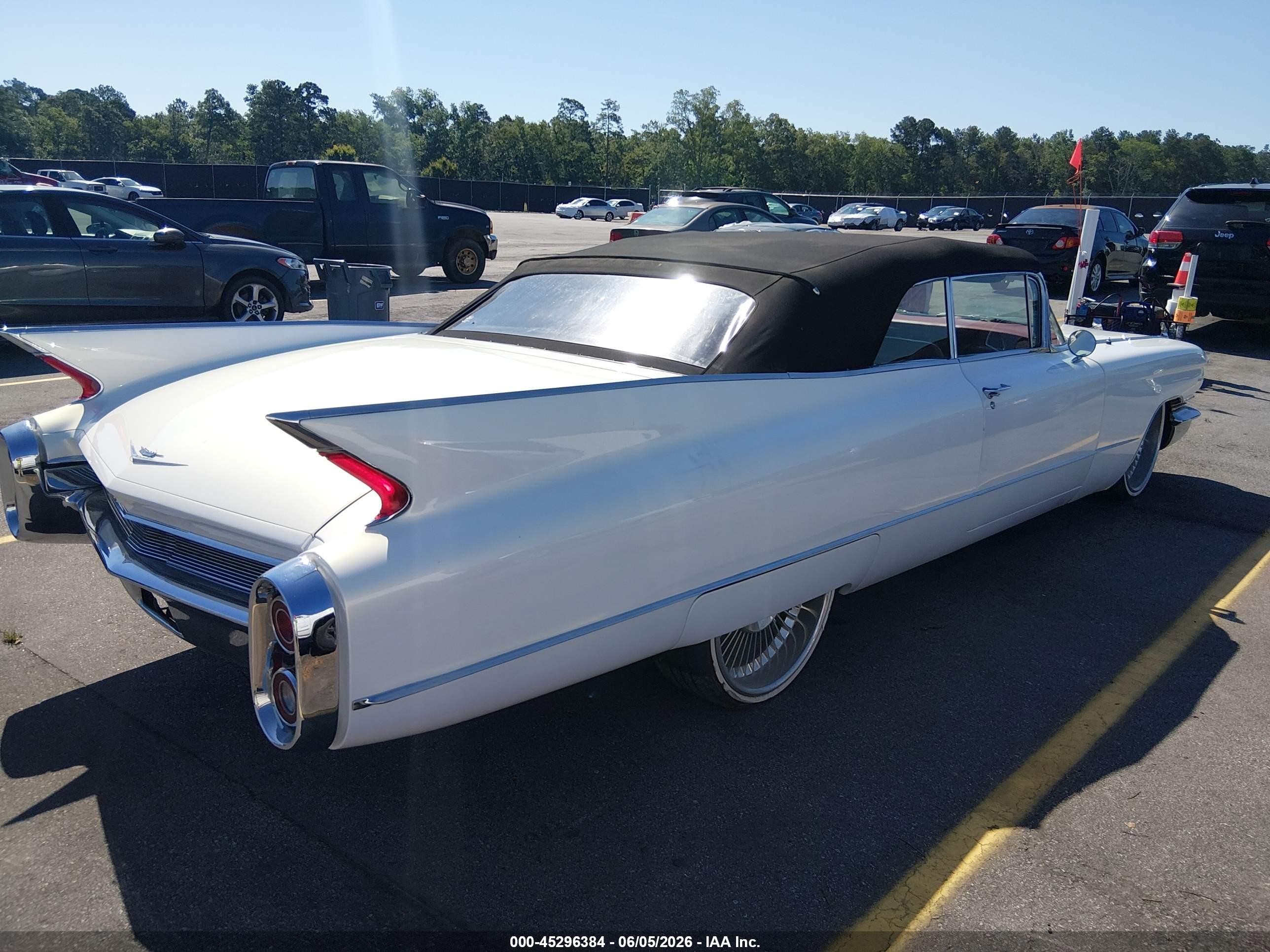 1970 Cadillac Deville White vin: 60F123481