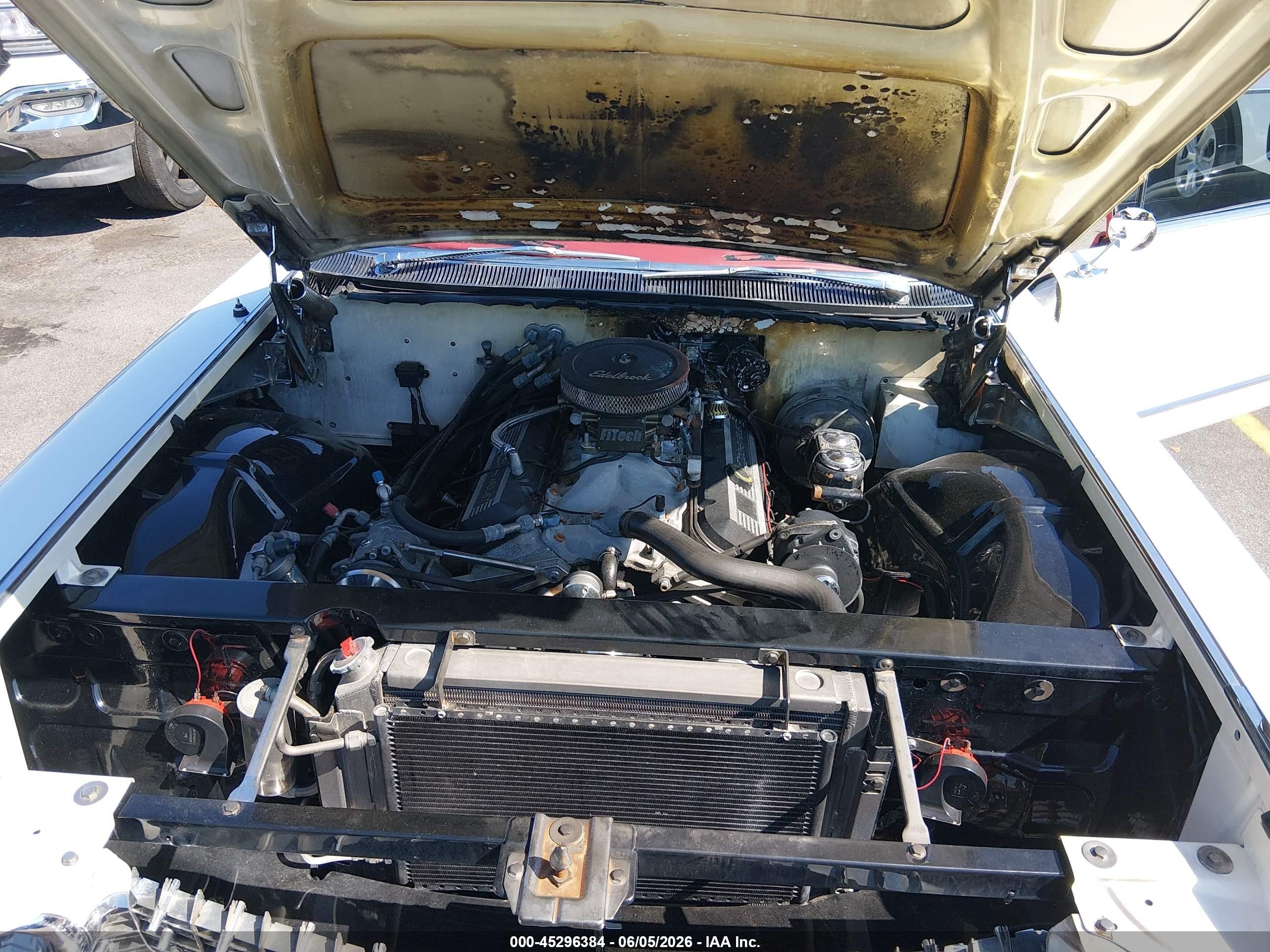 1970 Cadillac Deville White vin: 60F123481
