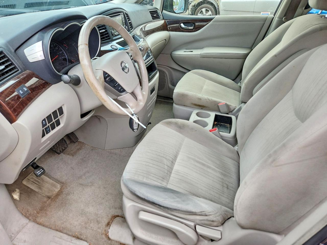 2015 Nissan Quest 3.5 Sv Gray vin: JN8AE2KP0F9121499