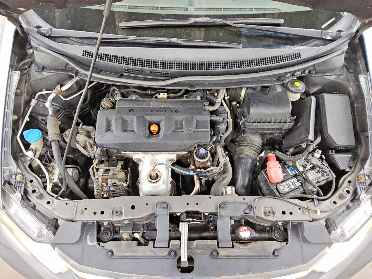 2012 Honda Civic Lx Gray vin: 19XFB2F59CE086732