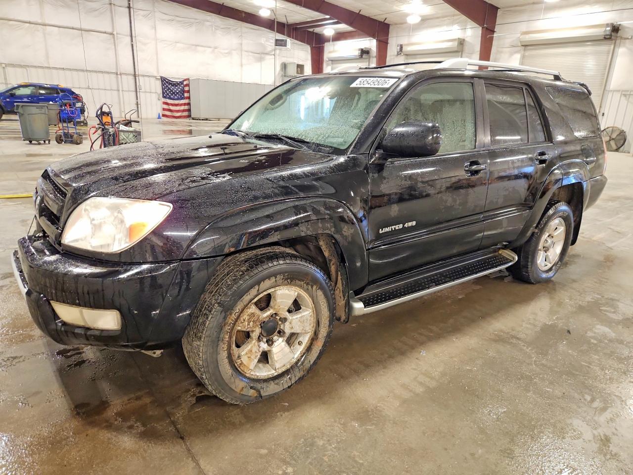 2004 Toyota 4runner Limited Black vin: JTEBT17R940038872