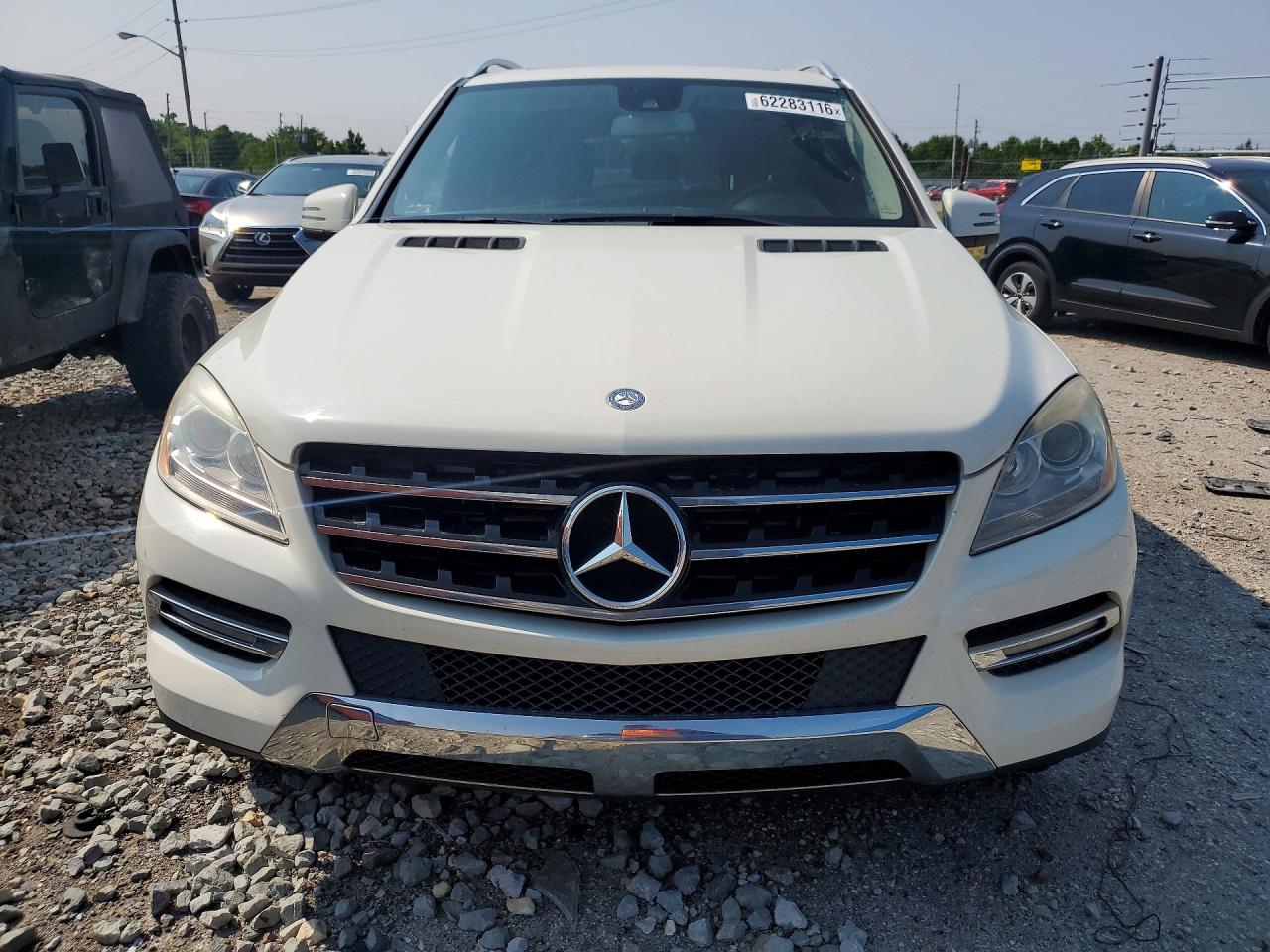 2012 Mercedes-benz Ml 350 Bluetec White vin: 4JGDA2EB7CA001886
